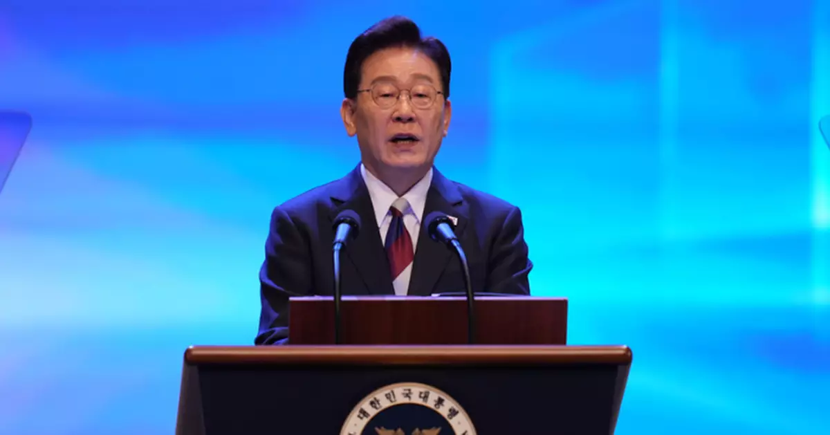 韓國總統李在明提出對朝和平共處藍圖 稱將推動朝鮮半島轉變至和平體制