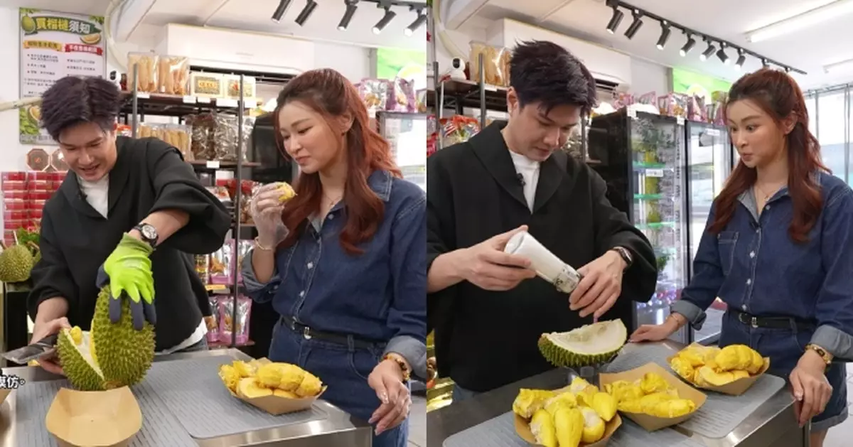 美食新聞報道｜張與辰自爆一日四餐食榴槤 揭馬拉人愛榴槤如港人嗜臭豆腐