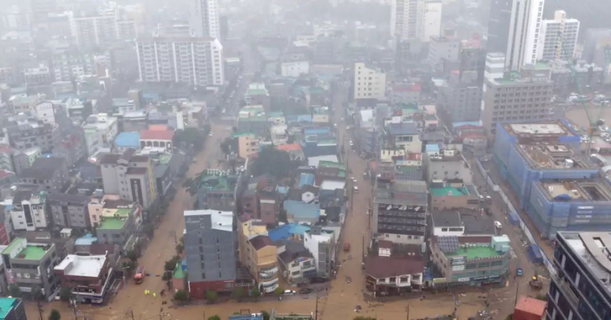 韓國南部暴雨李在明深感擔憂 促地方政府採取措施減少損失