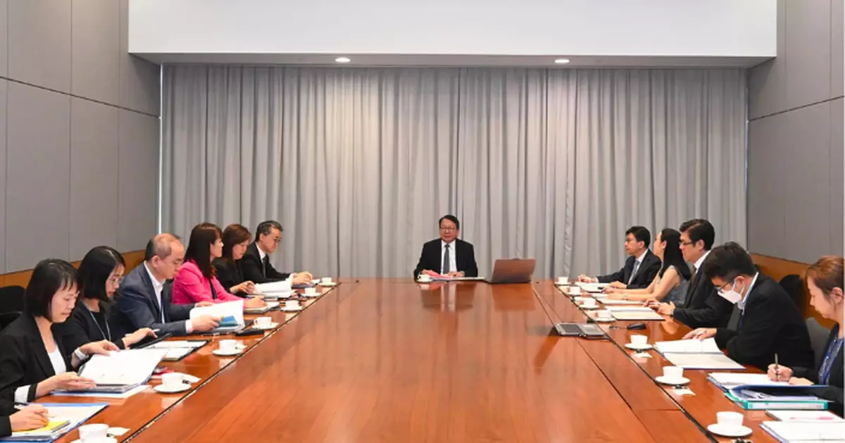 陳國基召開教育、科技和人才委員會會議 檢視部署推進各項相關工作