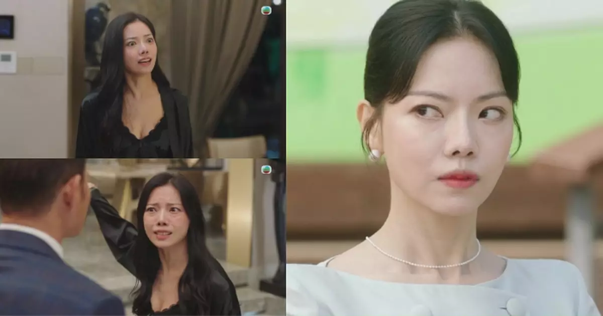 夫妻的博弈｜陳熹潼瘋癲式自摑＋崩潰鬧爆黃智賢超好戲 「怨毒眼神殺」掃射仇人獲封「港版妍珍」