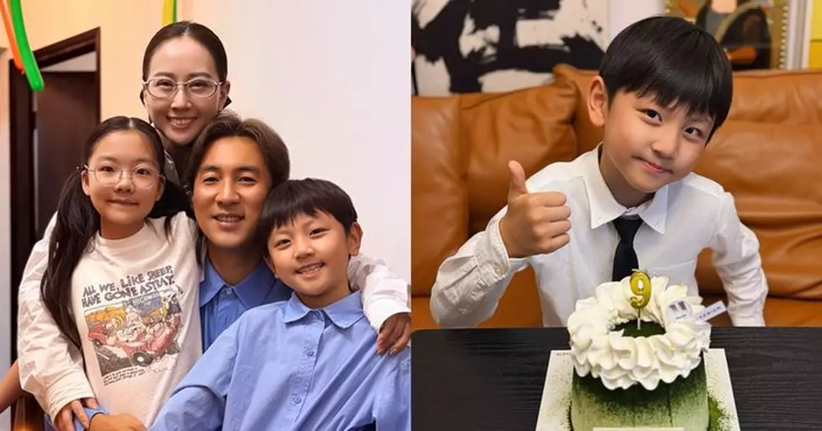譚俊彥細仔迎9歲生日 遺傳狄龍基因 讀名校展大將之風