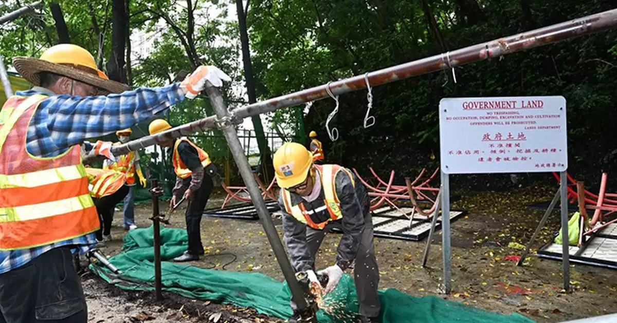 窩仔山優化計劃完成清理 當局推7大項目設施安全雙升級