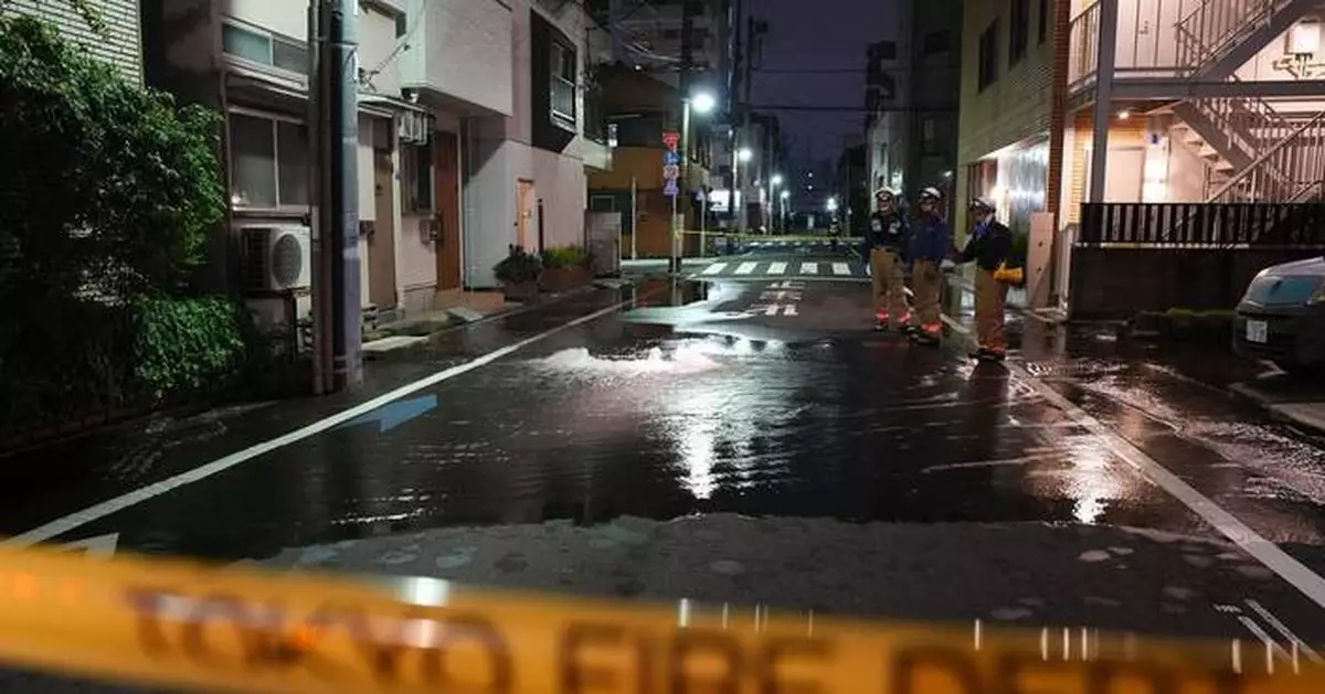 日本東部地震超30人傷 東京水管爆裂新幹線正常