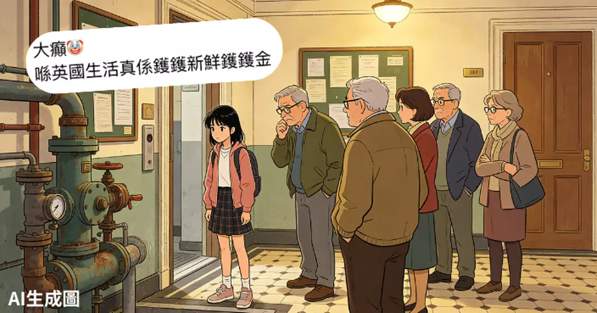 移英港人住所停水逾30小時　24小時熱線形同虛設　網民嘆英國效率「令人絕望」