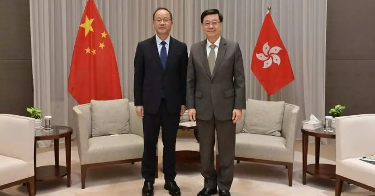 李家超會晤北大黨委書記　雙方就推動高等教育合作等交流