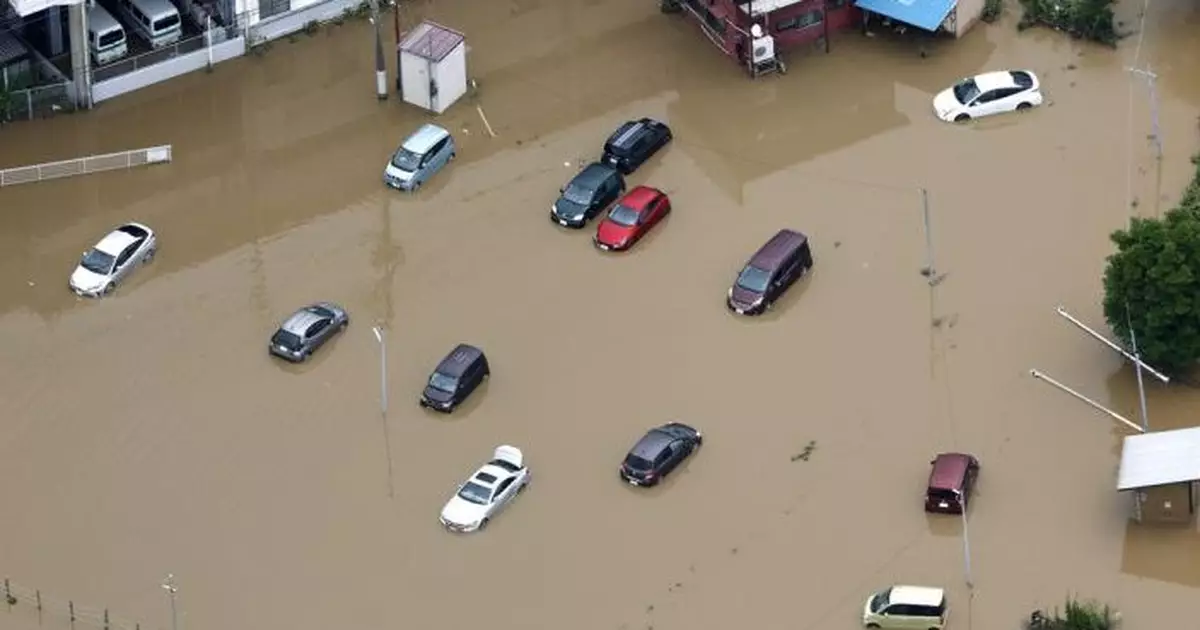 日本千葉縣暴雨增至6死　氣象部門警告未來數日仍有暴雨