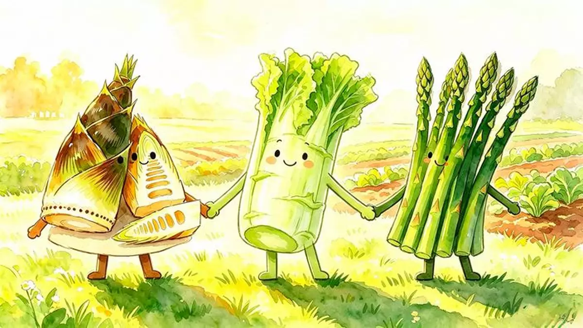 竹筍、萵筍與蘆筍三兄弟：誰是發物？誰又是解毒神兵？