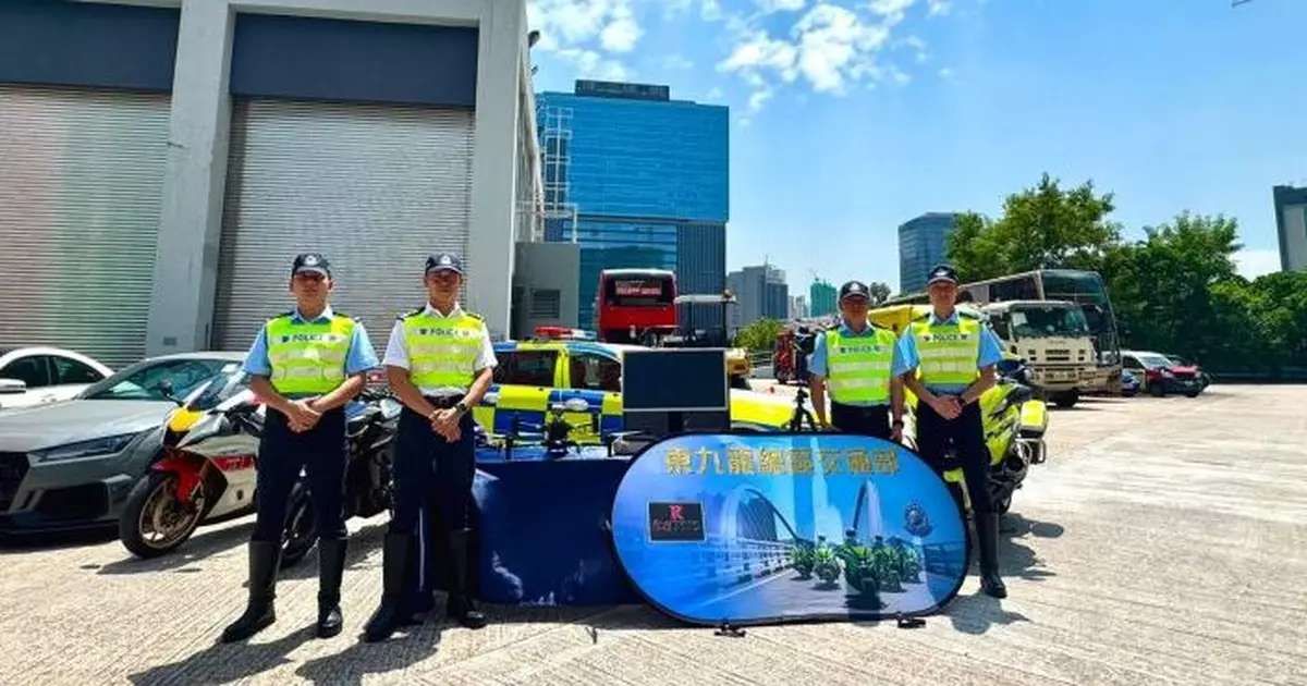 警首以無人機搜證配合隱形戰車執法打擊危駕    觀塘繞道拘10司機