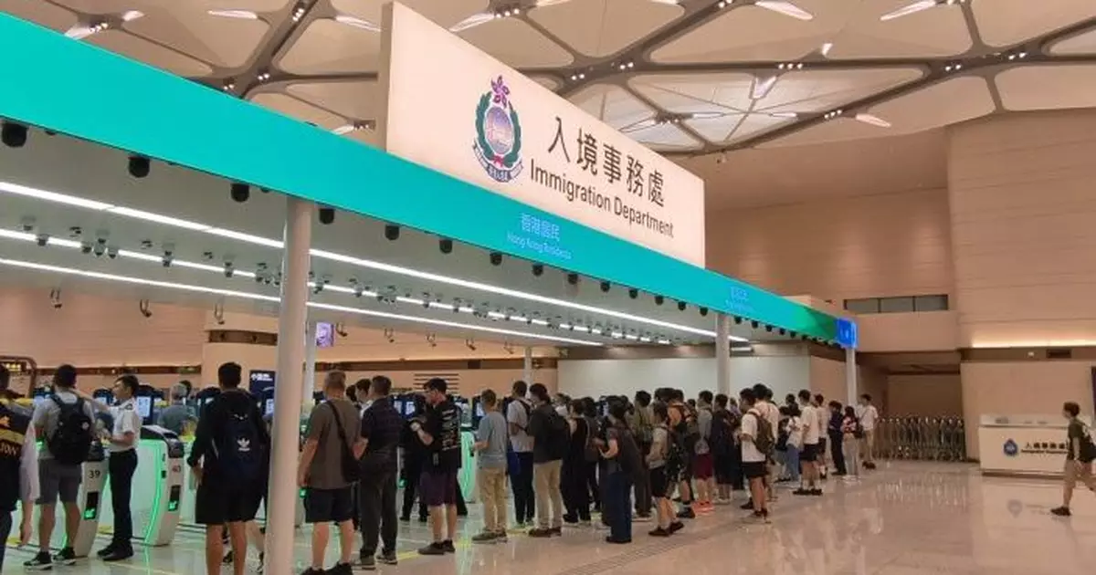 皇崗口岸下午演練　將實質測試所有出入境通道