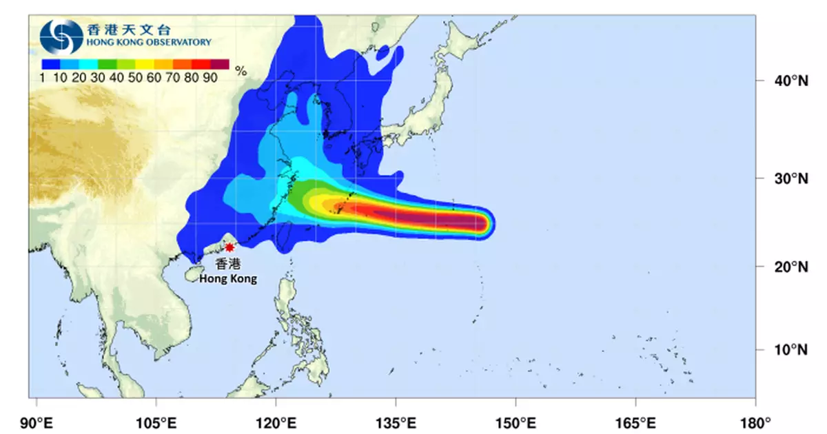 中國氣象局：8月進入颱風活躍期　料2至3個颱風登陸或影響我國