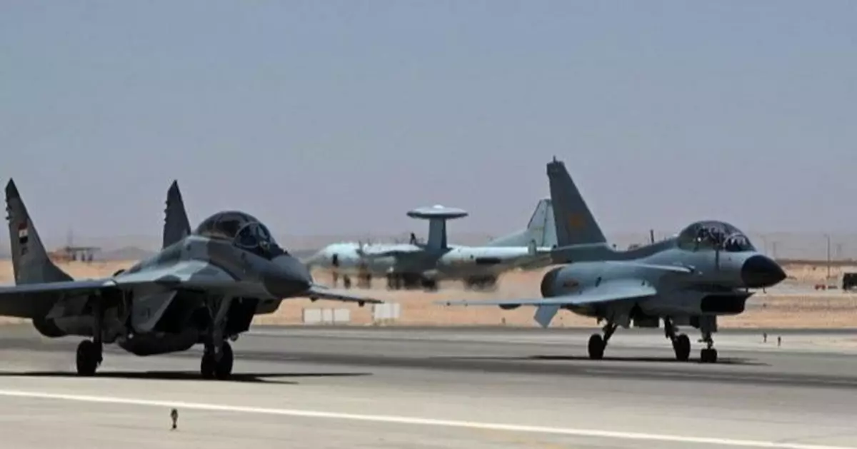 中埃再辦空軍聯訓　殲-10C跨洲際飛6000公里赴會　推動戰機軍貿成焦點
