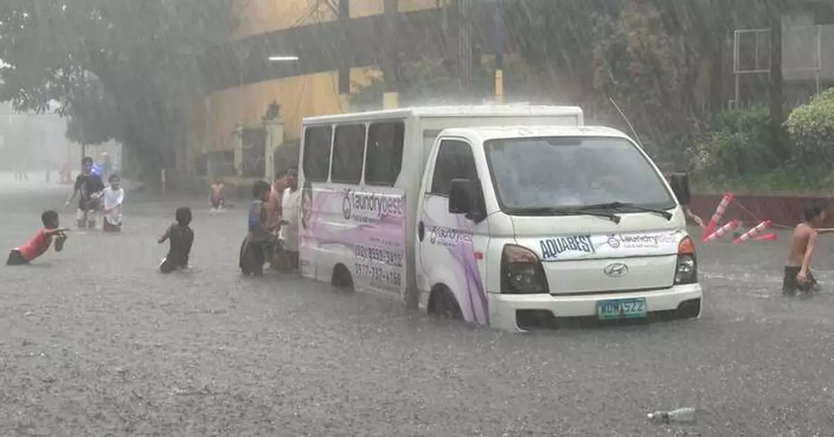 韓國暴雨致一死 菲律賓多處水浸政府停工停課