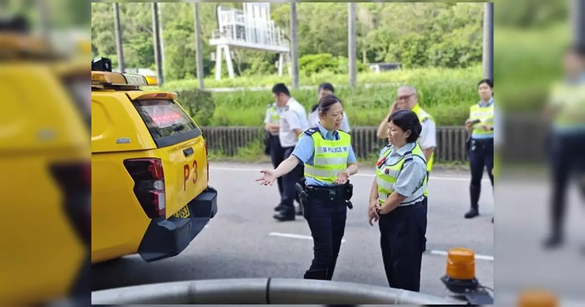 警方新界南交通部辦司機講座 提醒青馬管制區工程路段駕駛要點