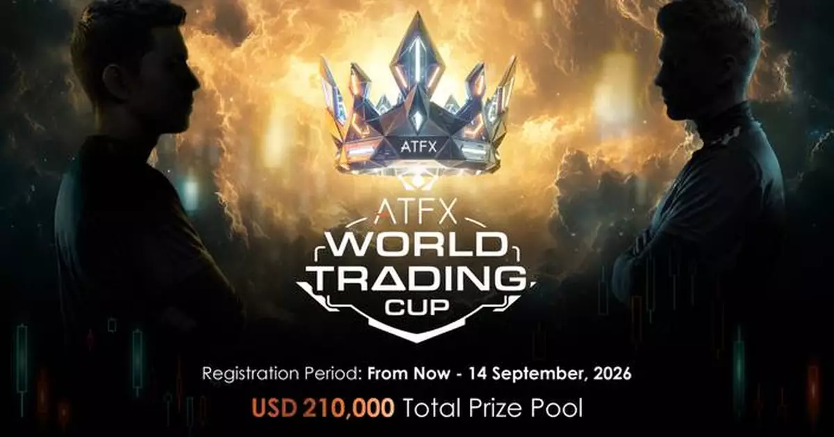 ATFX世界交易大賽杯持續升溫，全球交易者角逐21萬美元獎金