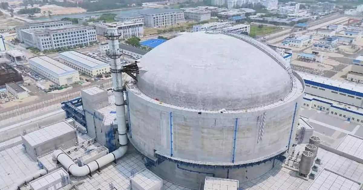 海南首個華龍一號核電機組併網發電
