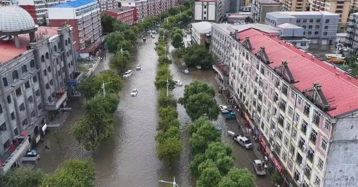 黑龍江延壽縣連場暴雨致水浸 當局疏散居民