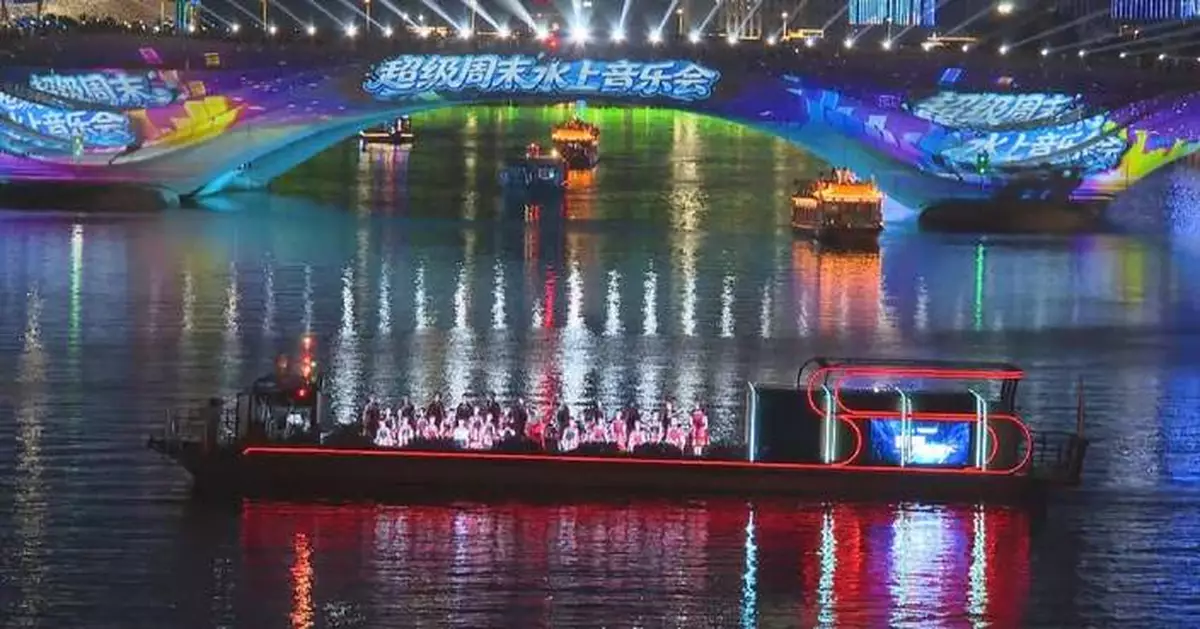 北京大運河變身世界合唱盛會露天舞台