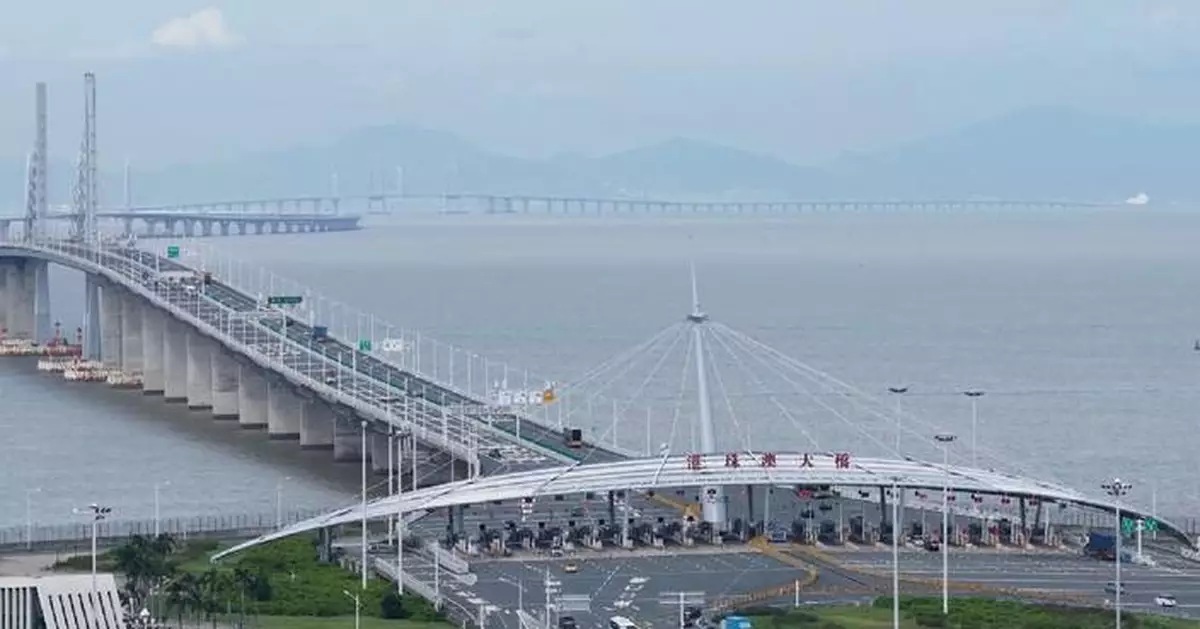 港珠澳大橋珠海公路口岸車流量破2500萬架次