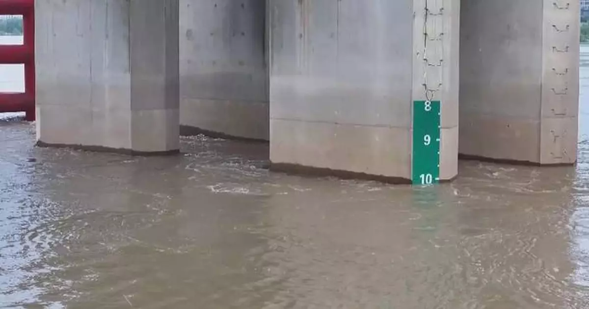 全國29條河流水位超警戒線