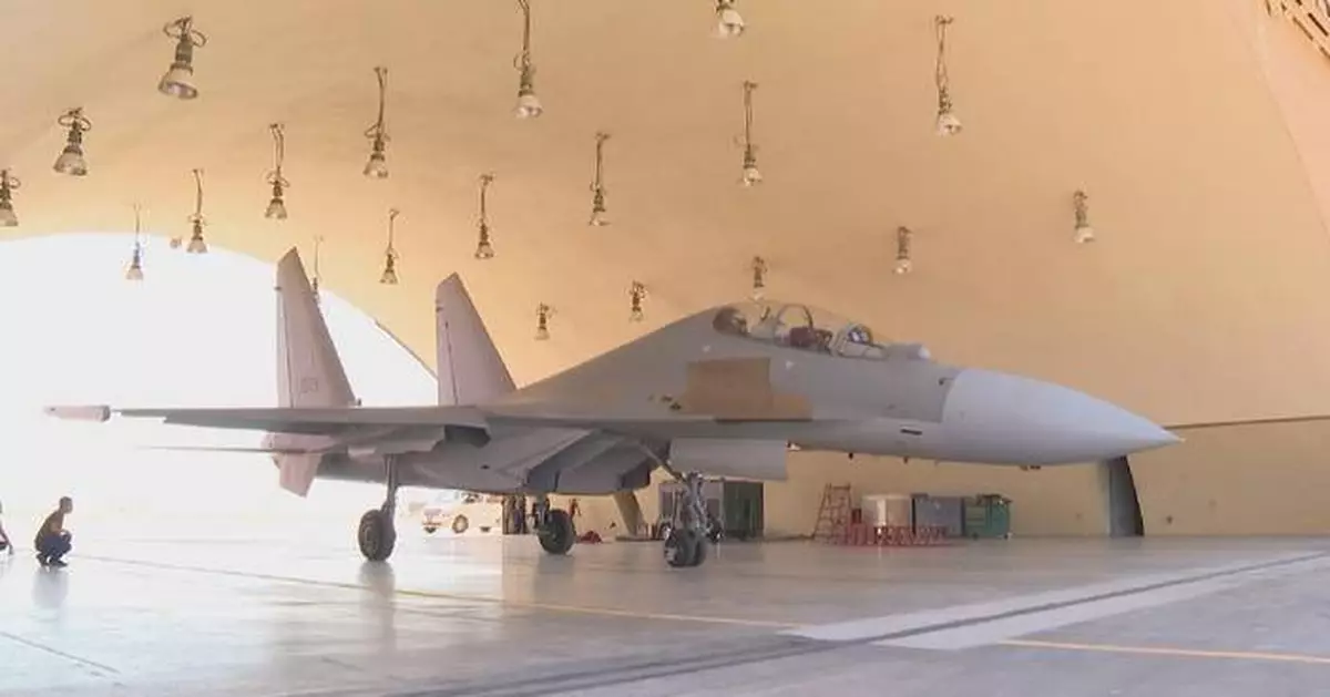 中埃空軍展開聯合演習飛行訓練