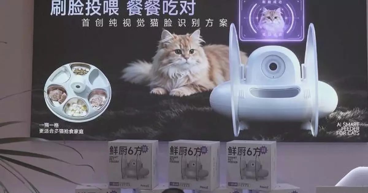 中國智能寵物產品受追捧 海外訂單急增搶佔全球市場
