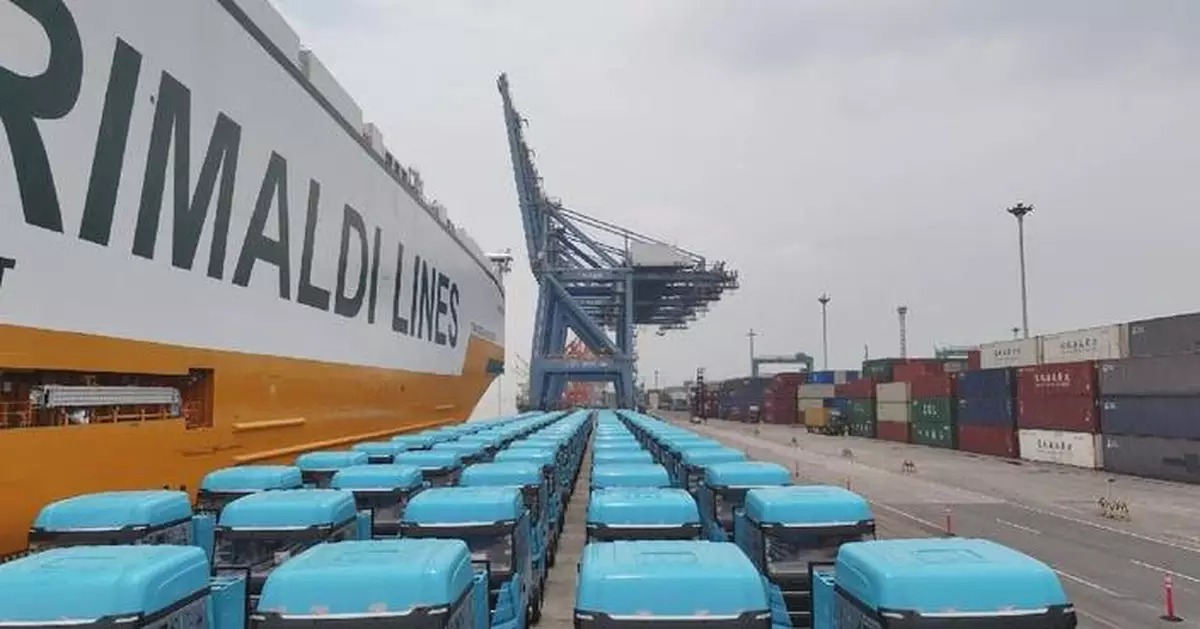 中國電動重型貨車製造商改善支援服務 帶動出口增長