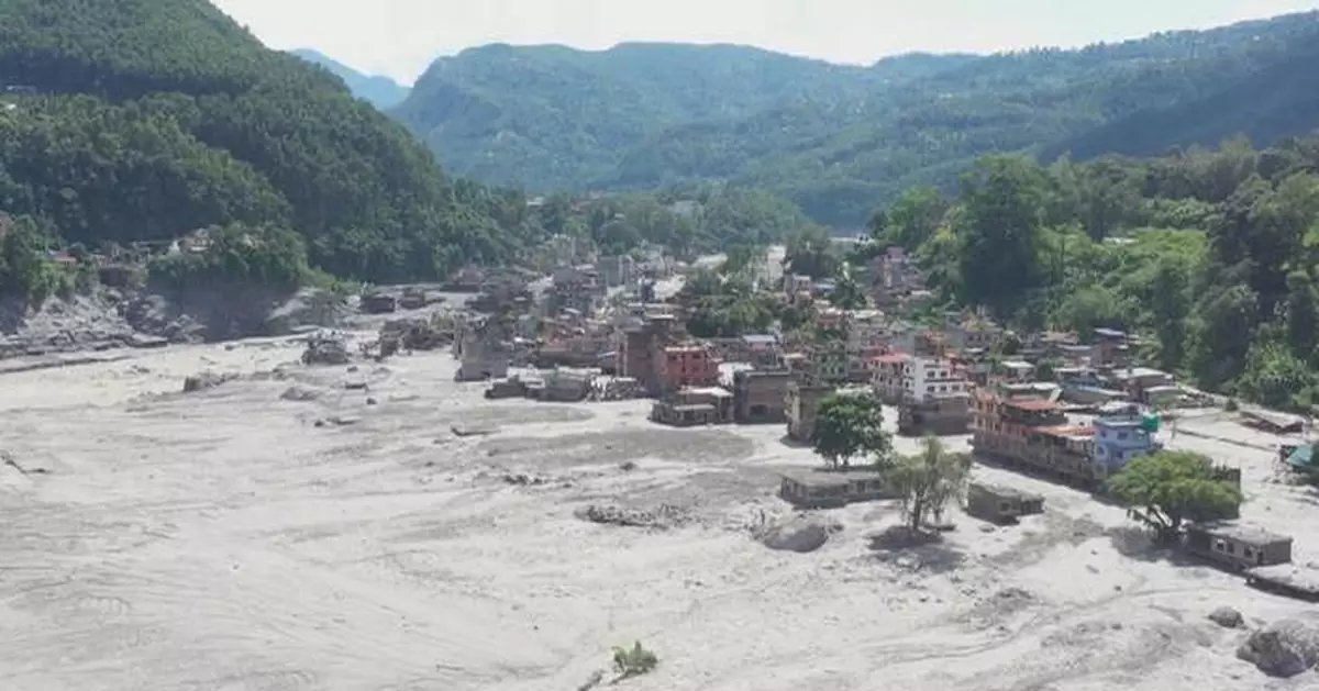 尼泊爾山洪暴發致626人死亡 2426人失蹤