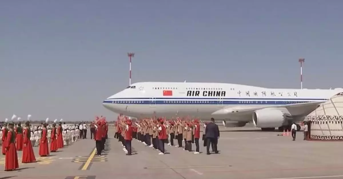 習近平抵吉爾吉斯出席上合峰會 2019年後首訪中亞國家