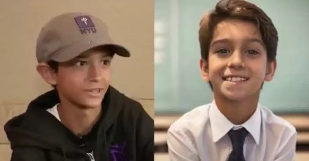 自稱IQ達168！美13歲妥瑞氏症少年戰勝血癌獲紐約大學碩士錄取