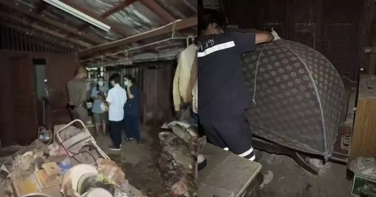 泰女投得廢棄住宅入屋整理驚見一具白骨遺體 揭93歲原屋主疑死屋內多年