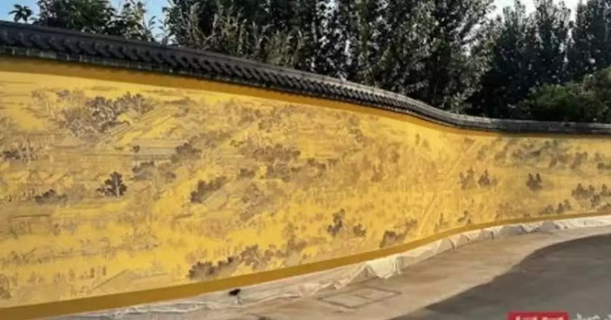 每日工作14小時 河北6創作者歷時40日繪出80米長《清明上河圖》