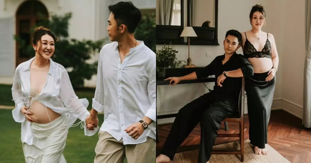 伍富橋老婆Shirley孕照曝光性感又唯美 撰長文鼓勵一眾媽媽活出自信