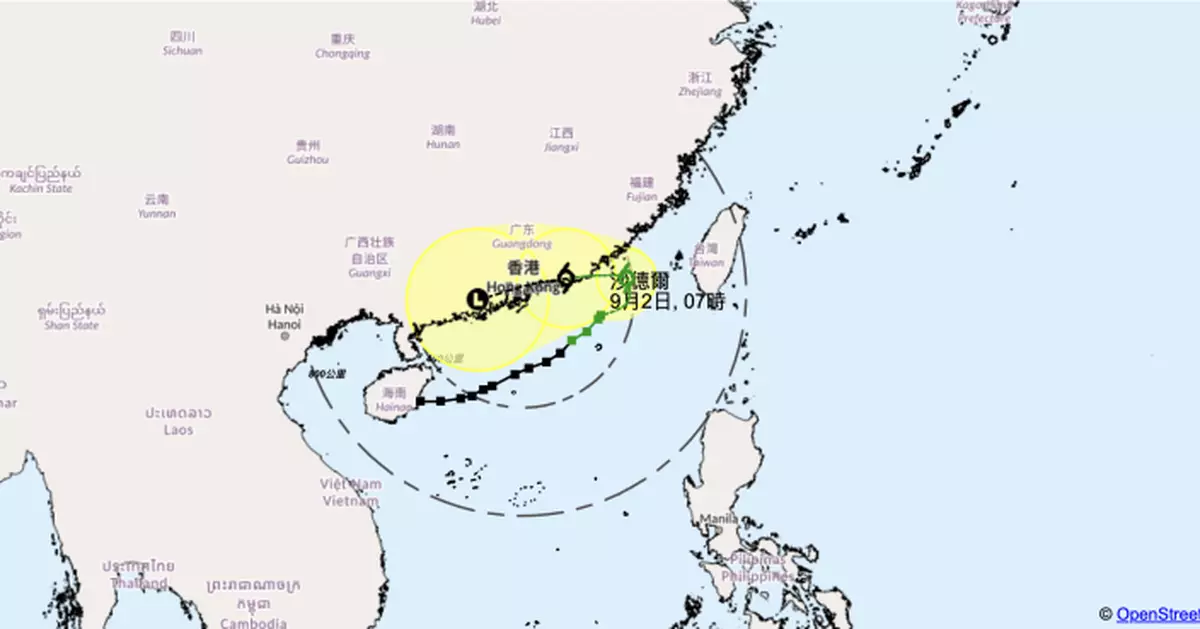 天氣 | 天文台 ： 1號信號早上維持   料改發3號信號機會低　