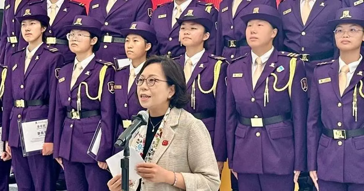 麥美娟鼓勵更多制服團體及校內國旗護衞隊 善用愛國主義教育基地