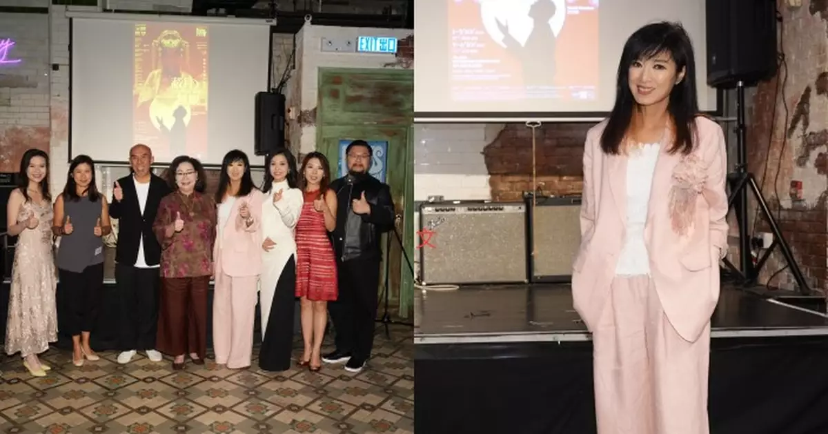 米雪勤練唱功挑戰中西糅合歌劇《蔽月無眠》 穿梭古今演女皇母親