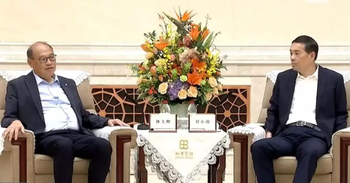 理大林大輝滕錦光訪南京晤劉小濤 致力打造蘇港校地合作標杆