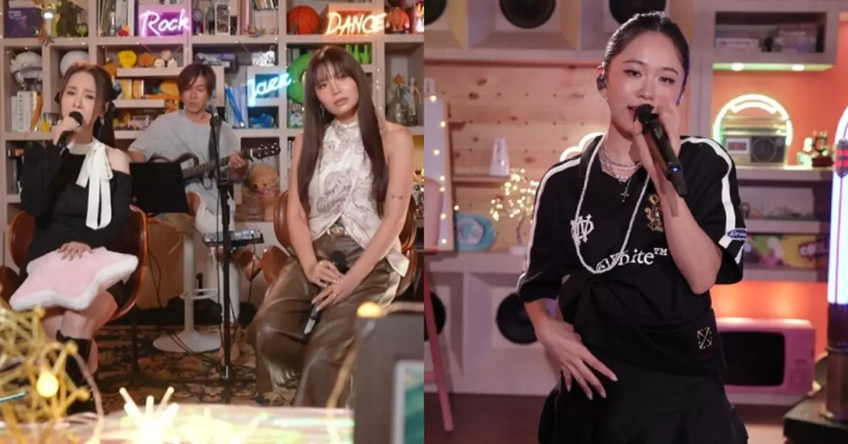 J Music｜谷婭溦林芊瑩合唱靚聲交融聽到「耳朵懷孕」 張天穎以歌聲回望過去坦承18歲自己有傻勁