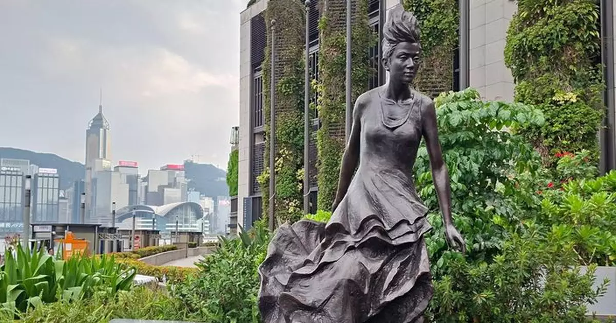 梅艷芳星光大道銅像復修後重新揭幕 梁子穎盼增撥資源助恆常保養