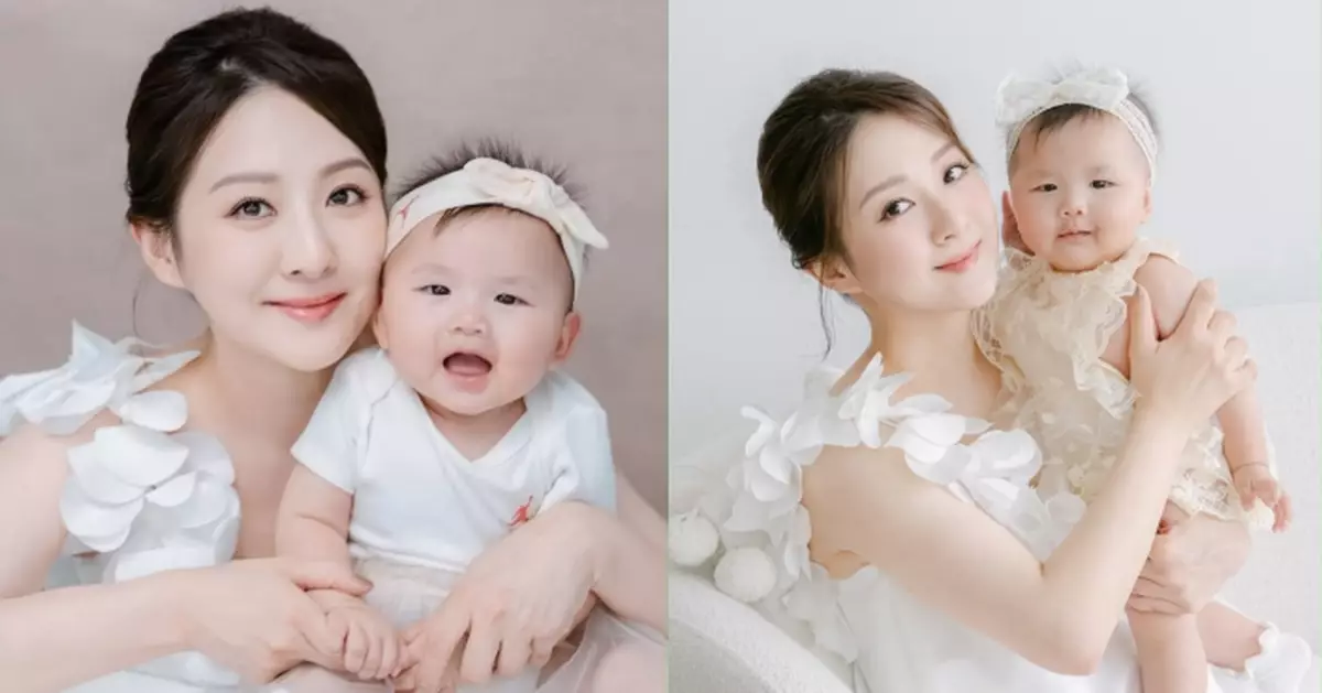 戴夢夢升呢人母首個中秋晒B女 7個月Brianna親子裝出鏡