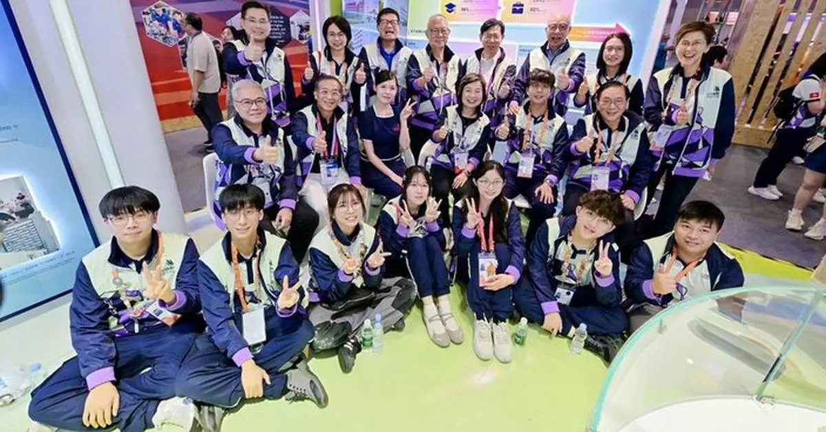 蔡若蓮赴上海出席世界技能大賽　為歷來最大規模41人港代表團打氣