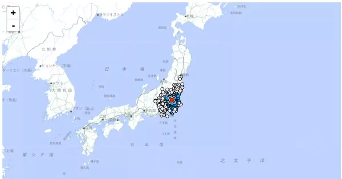 日本茨城縣發生4.9級地震　東京震感明顯