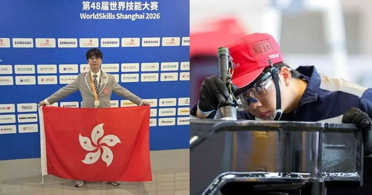 世界技能賽「軌道車輛技術」首列正式項目　港鐵一年半特訓助技術員鄧光大奪銀