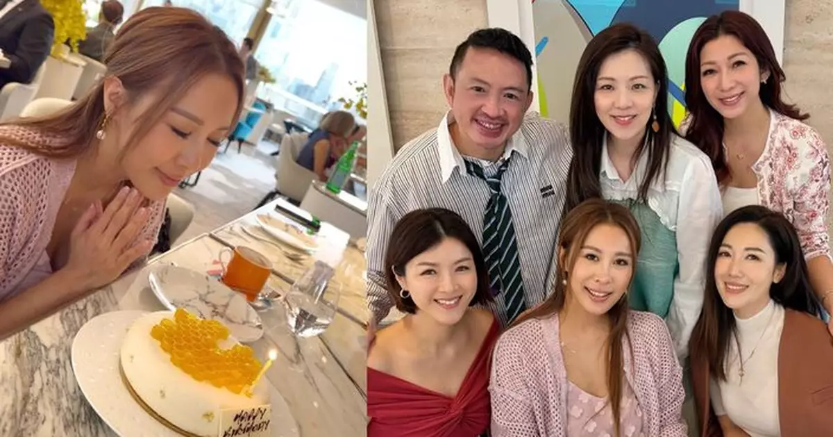 曹敏莉生日飯變港姐聚會 陳茵媺李施嬅朱凱婷齊賀