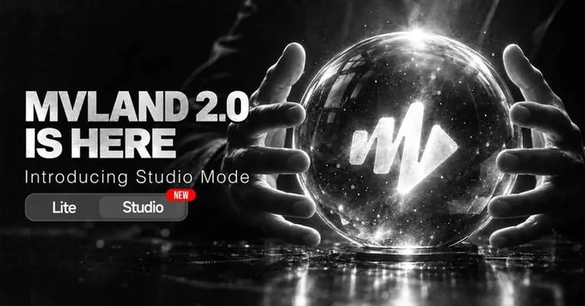 MVLAND 2.0推「工作室模式」 AI影片製作走向全面掌控
