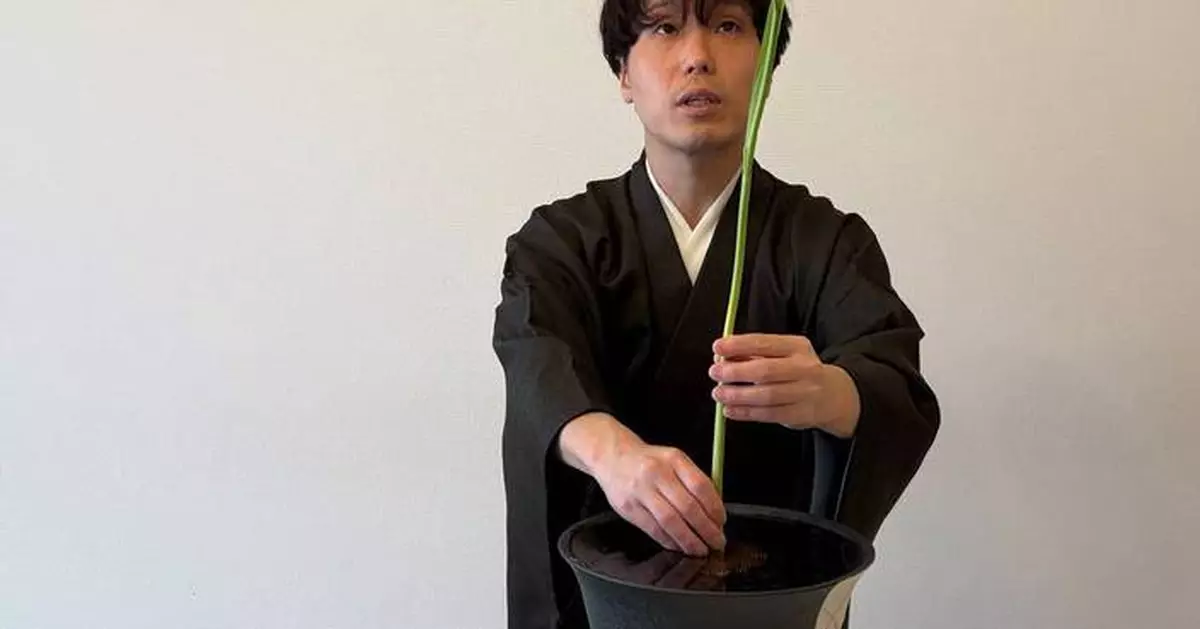 日本傳統生花藝術逾五百年歷史 助現代人尋求心靈平靜