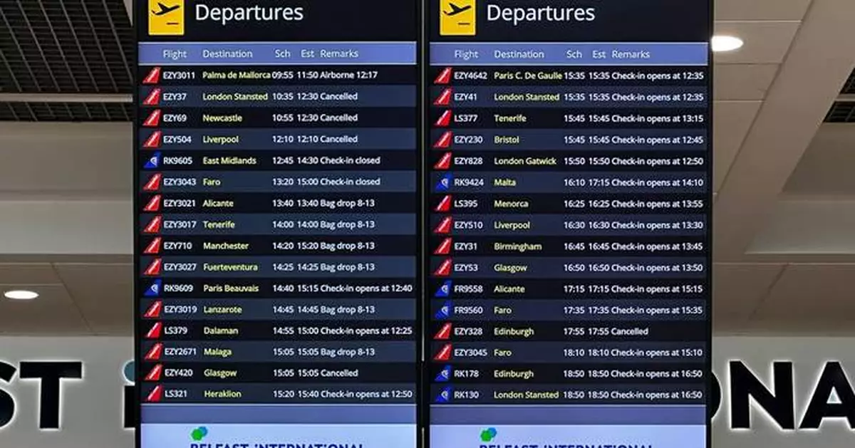 英國空管中心兩周內再故障 航班大亂外界促主管辭職