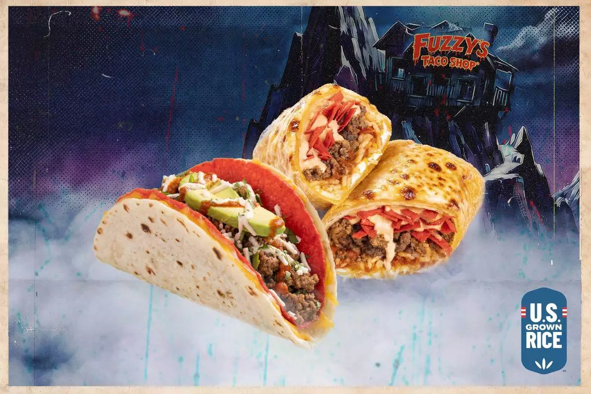 Fuzzy’s Taco Shop萬聖節推德拉科系列新品 AP圖片