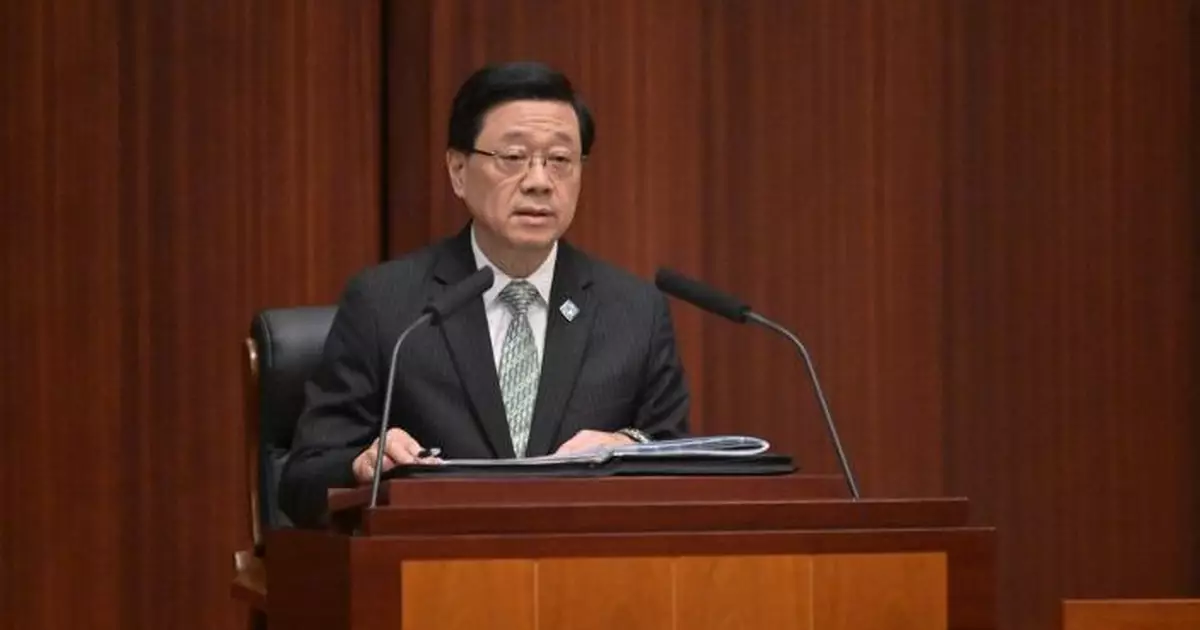 施政報告/五年規劃｜ 李家超：五年規劃令香港進步得更快 經濟發展更好市民更能共享經濟紅利