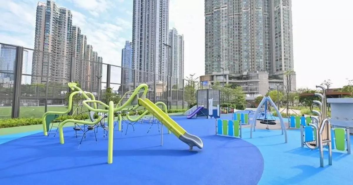 油尖旺區海帆道寵物共享公園啟用　設足球場籃球場等